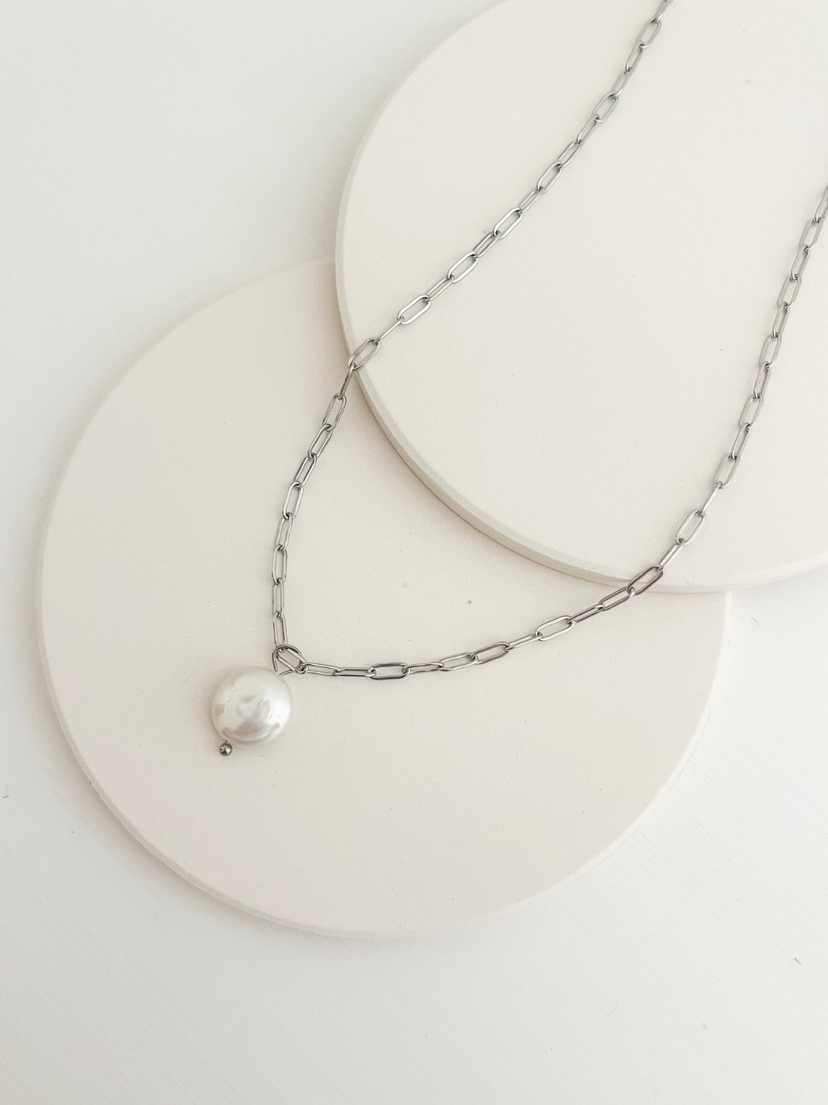 Meret Necklace Silver
