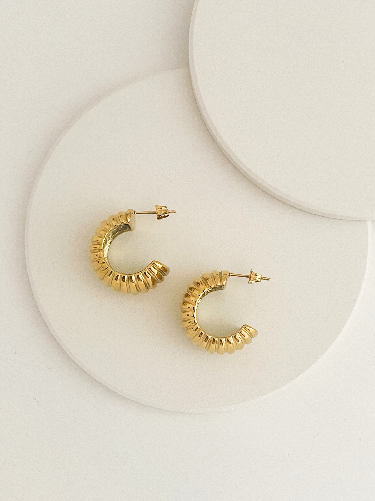 Odette Hoops Gold