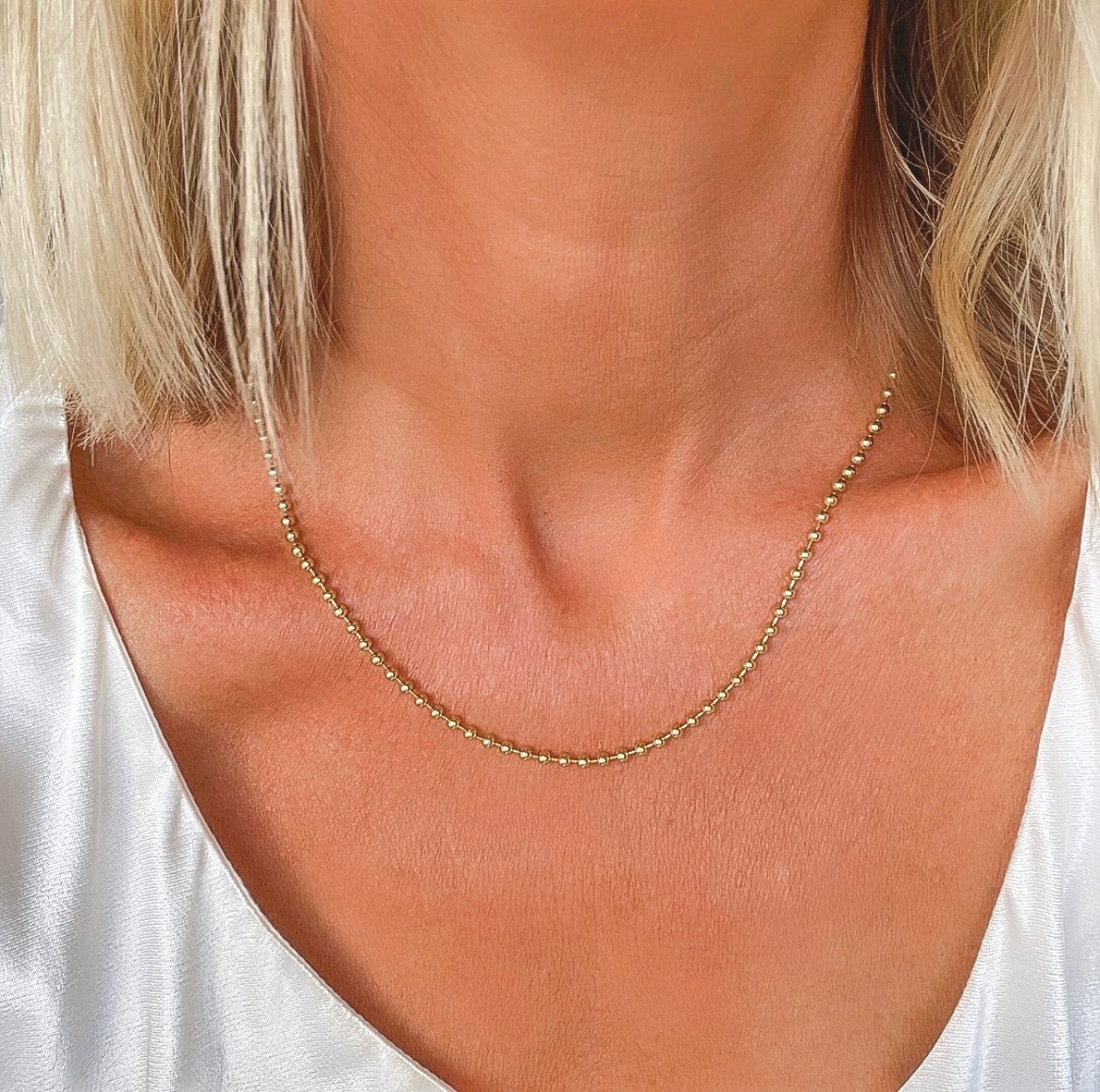 Belle Ball Chain Necklace