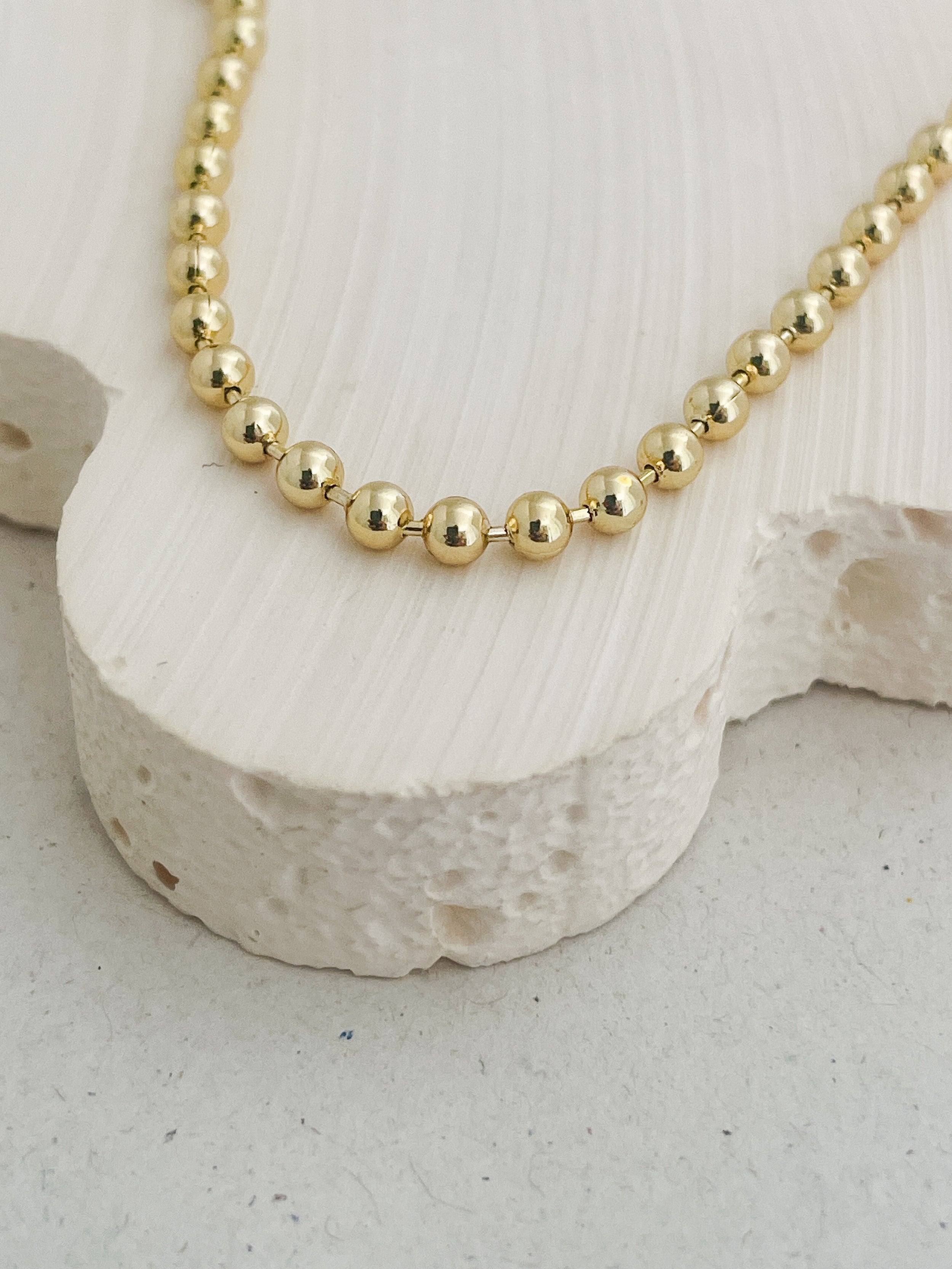 Belle Ball Chain Necklace