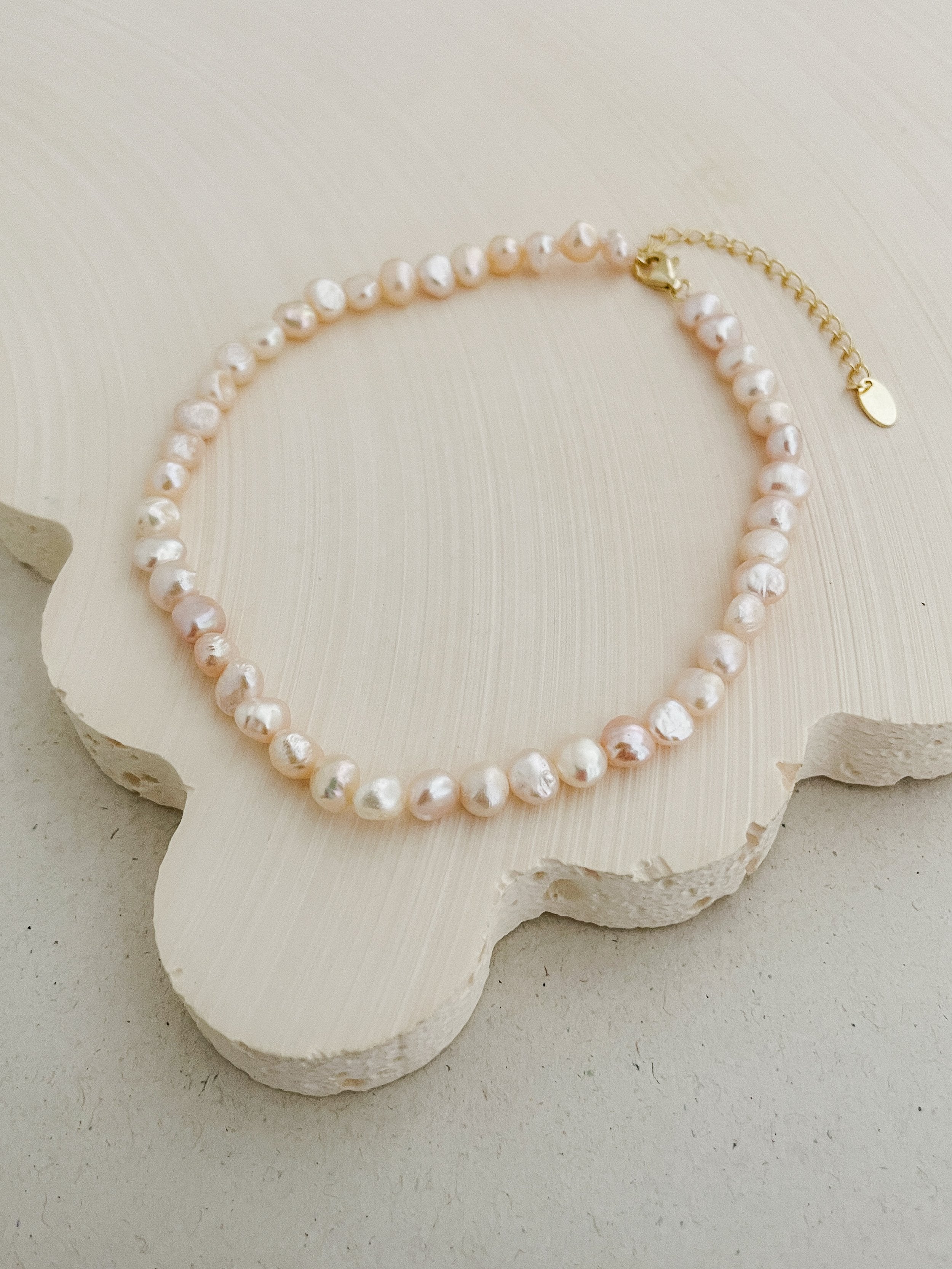 Celeste Pearl Anklet