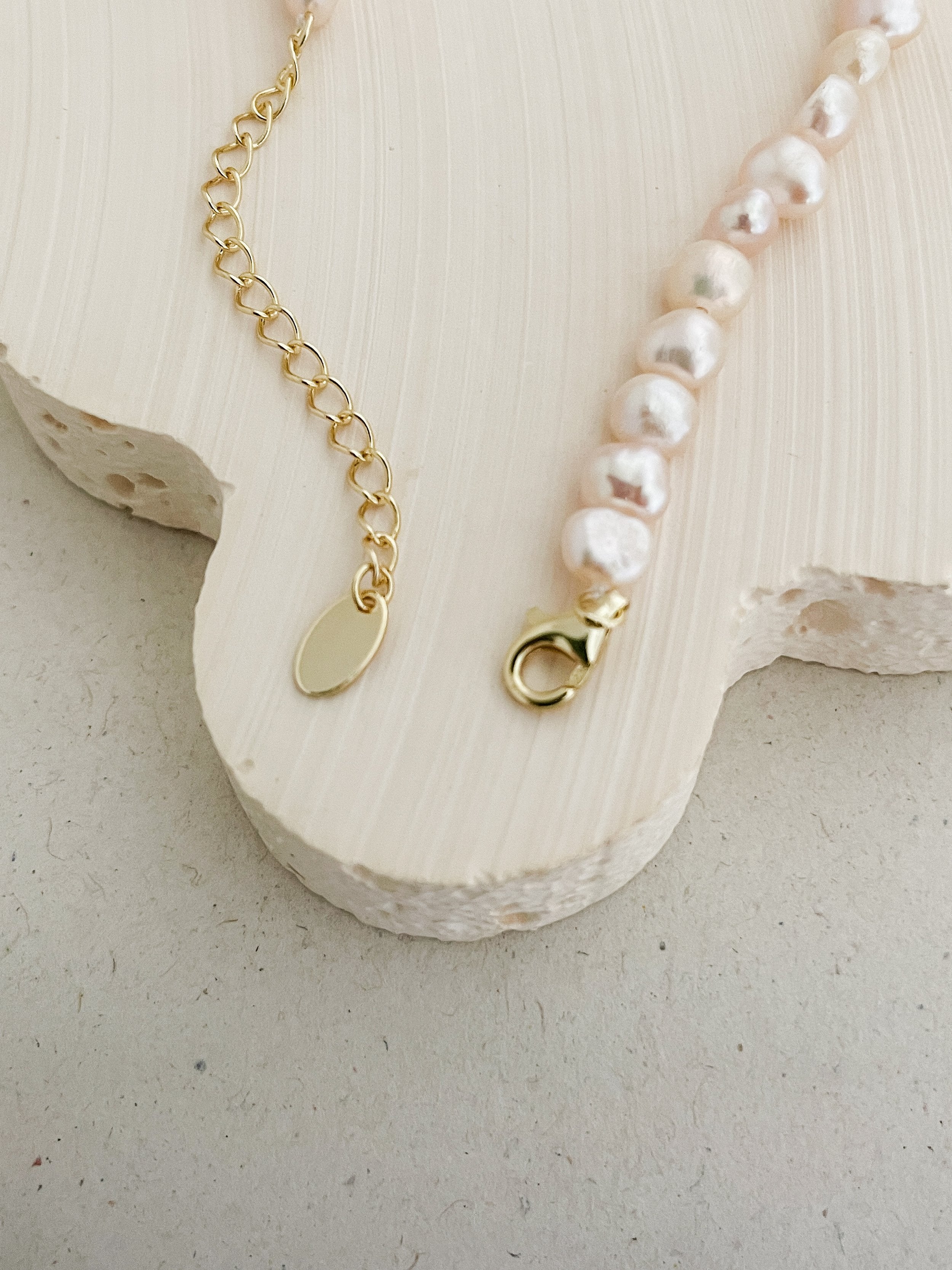 Celeste Pearl Anklet