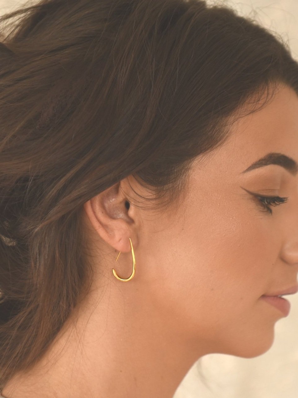 Clementine Hoops Gold