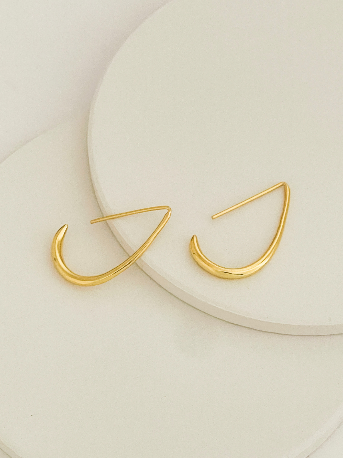 Clementine Hoops Gold