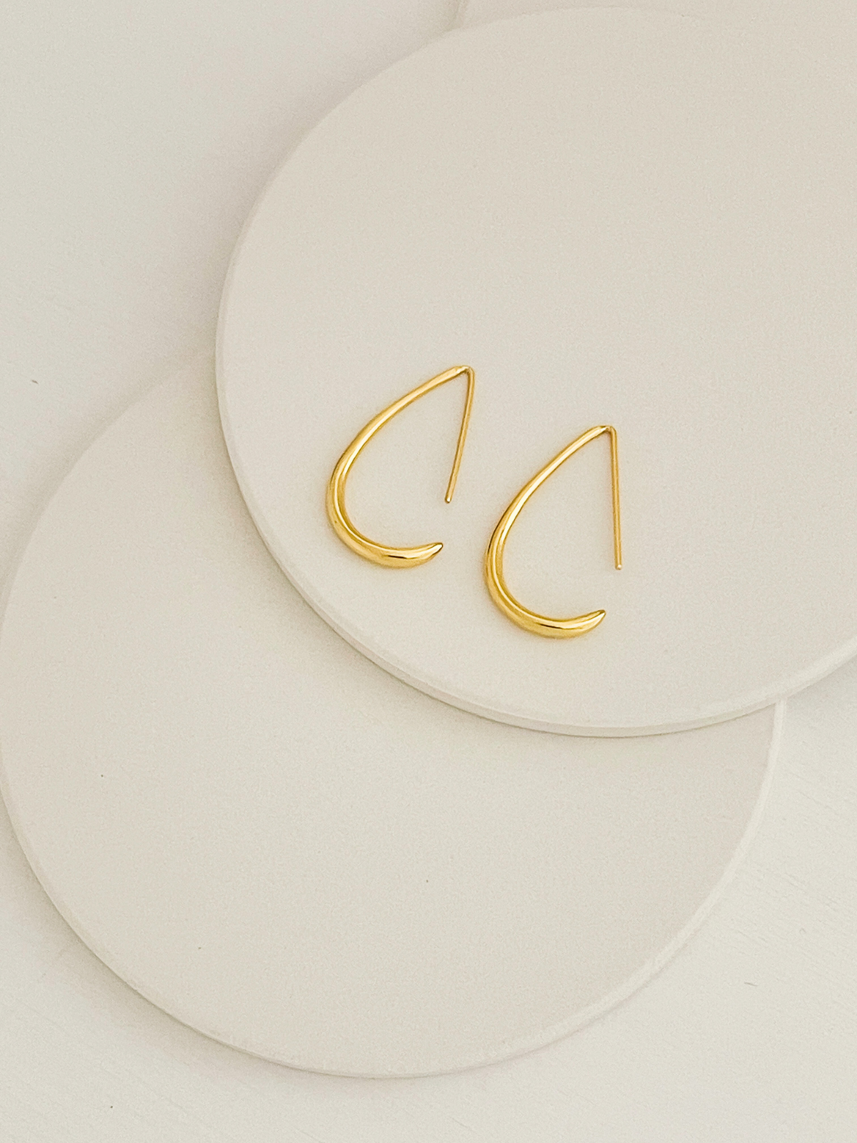 Clementine Hoops Gold