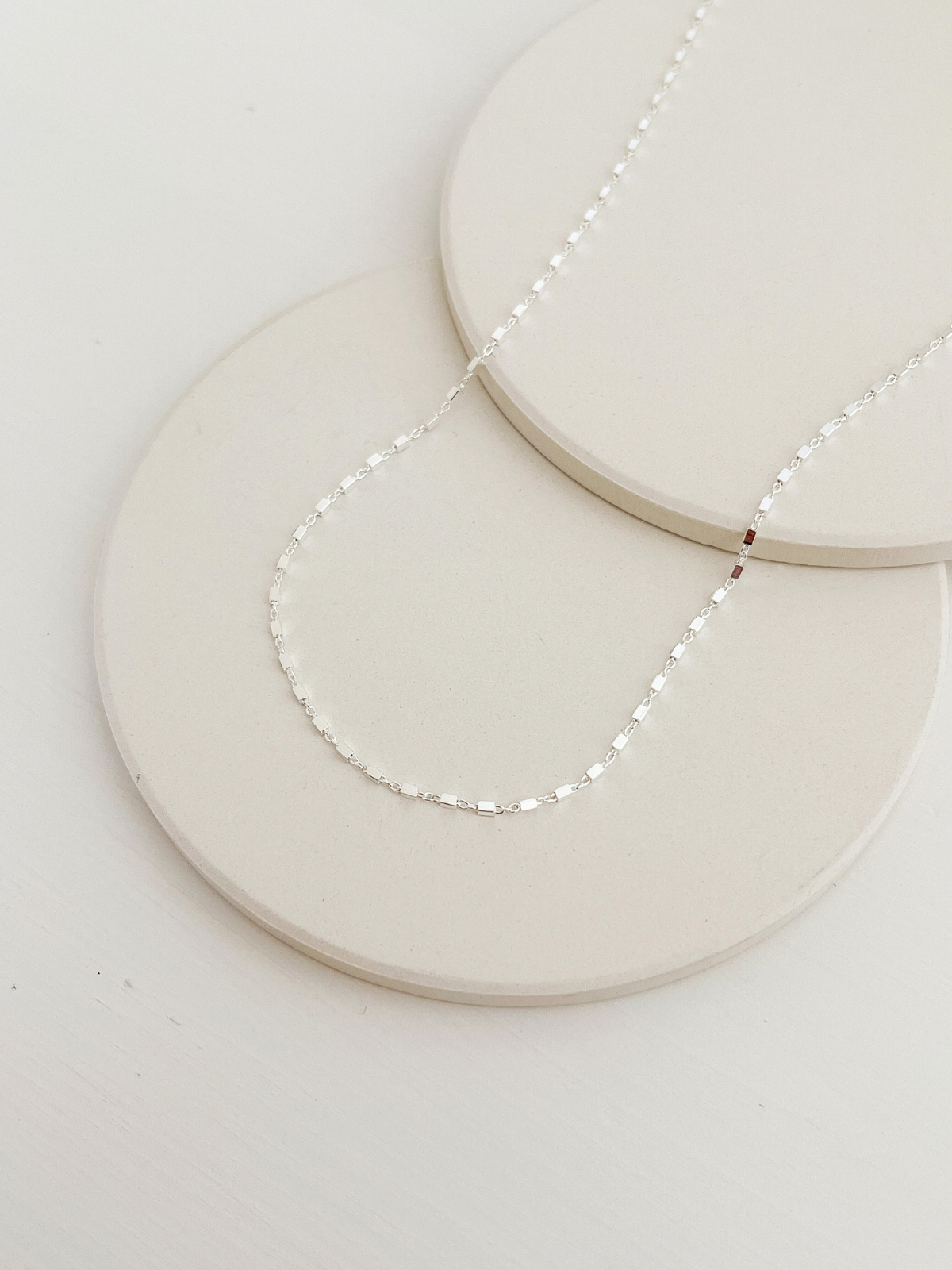 Dahlia Necklace Silver