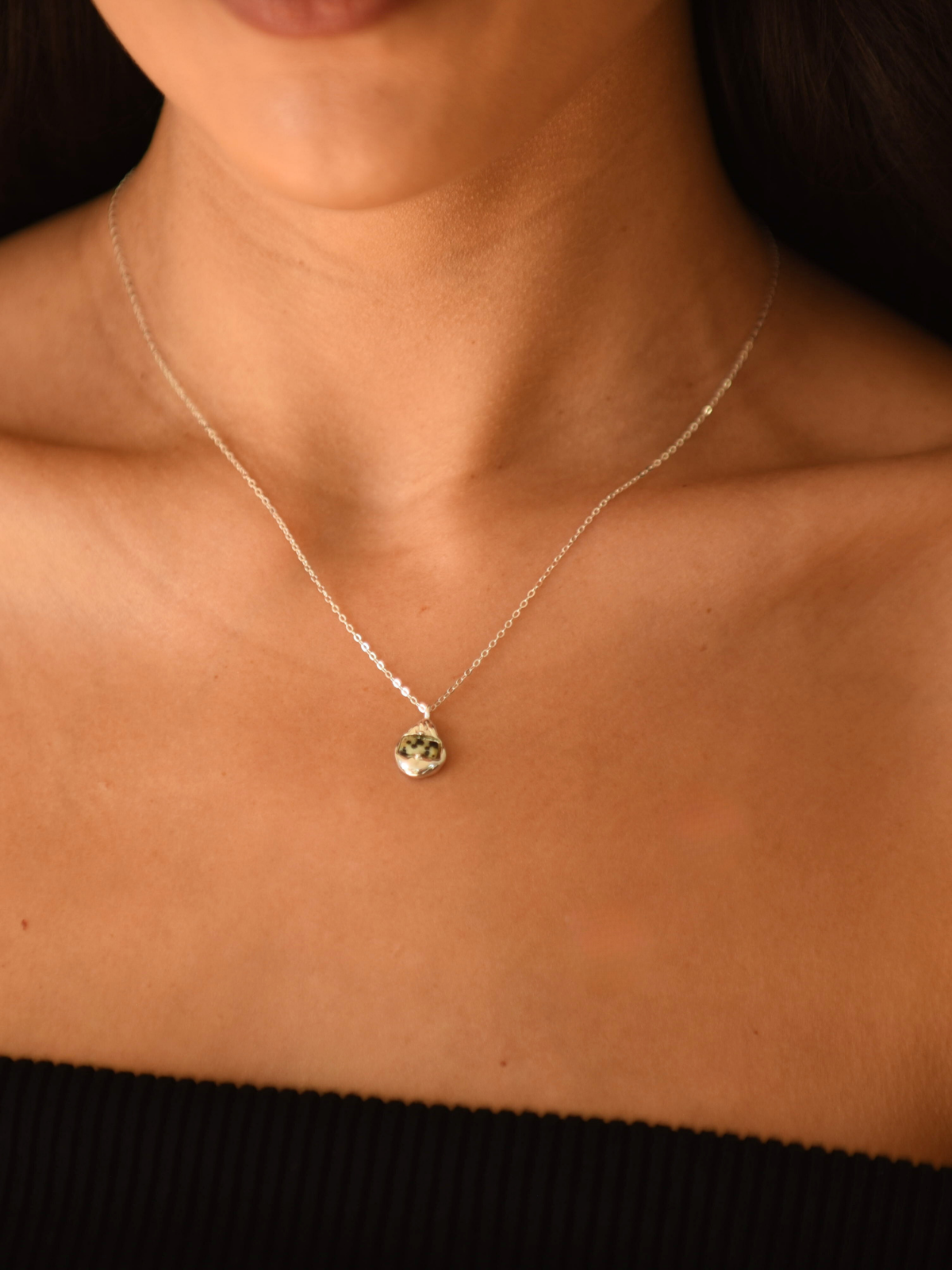 Ezra Necklace Silver