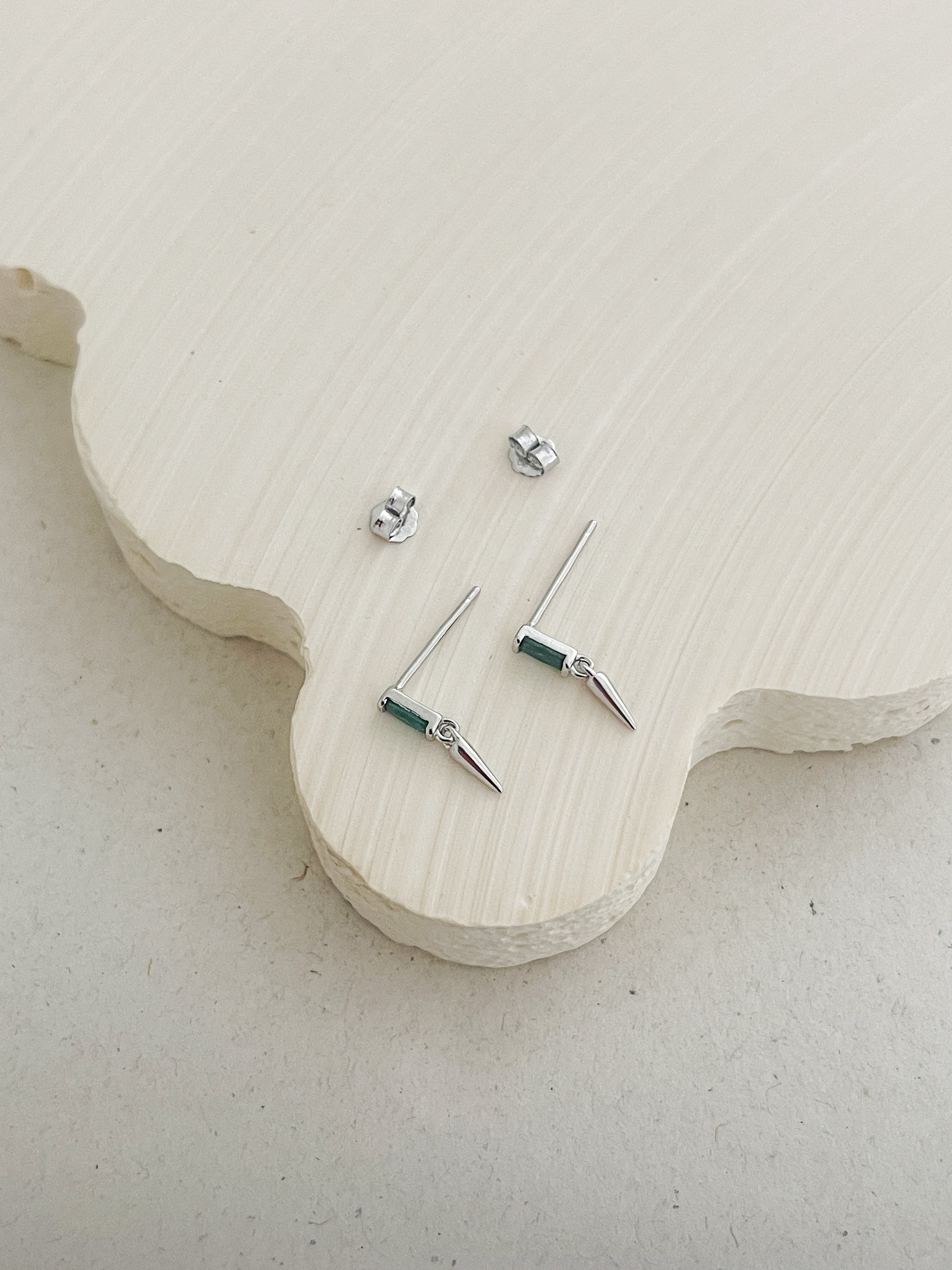 Mia Studs Silver