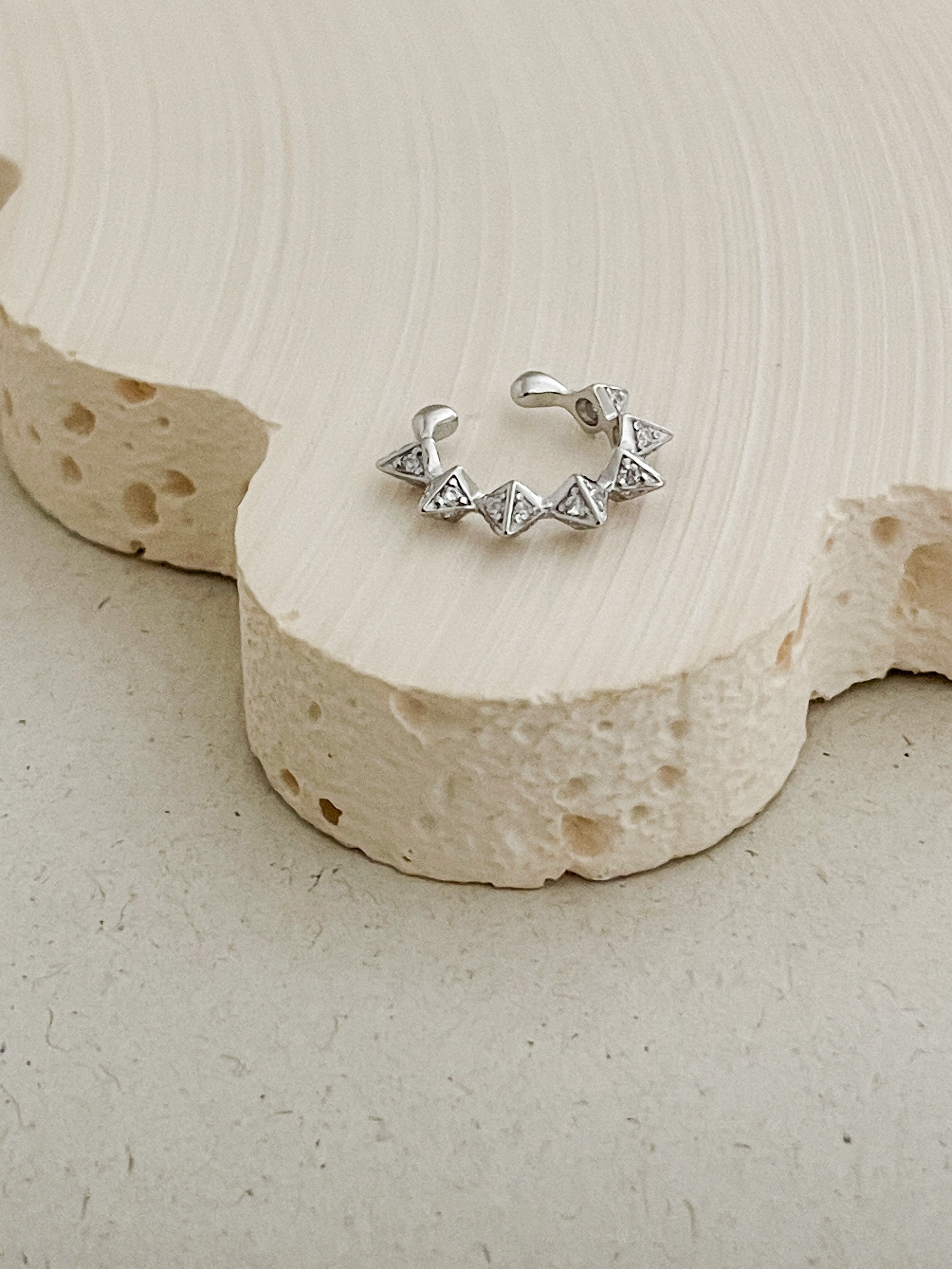 Indi Ear Cuff Silver