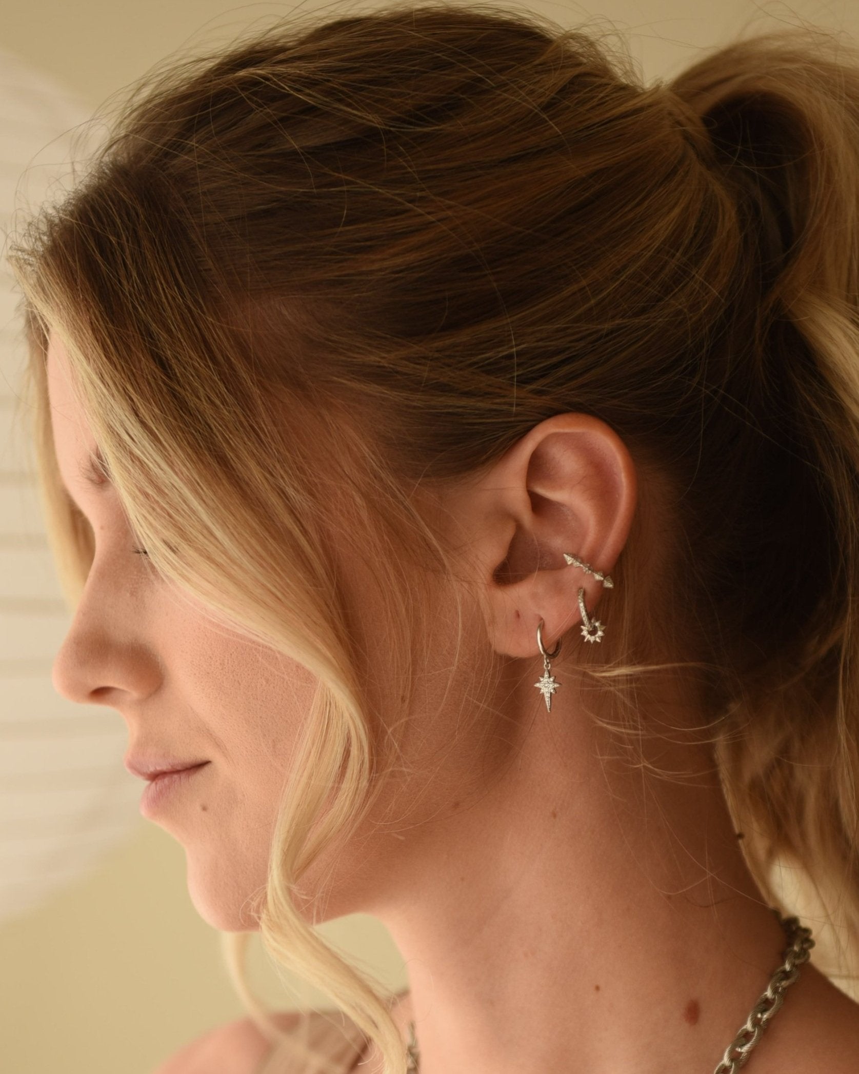 Indi Ear Cuff Silver