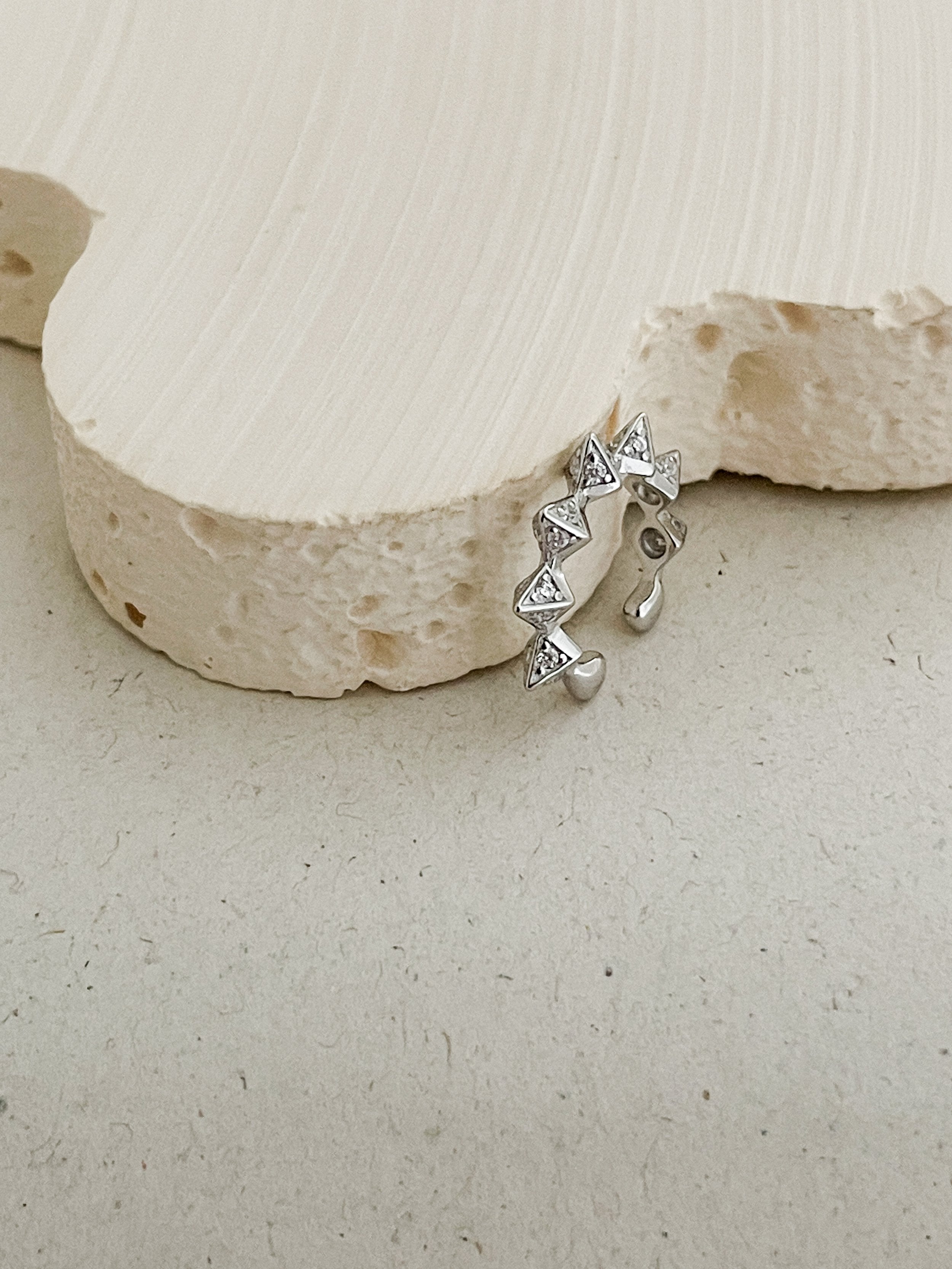 Indi Ear Cuff Silver