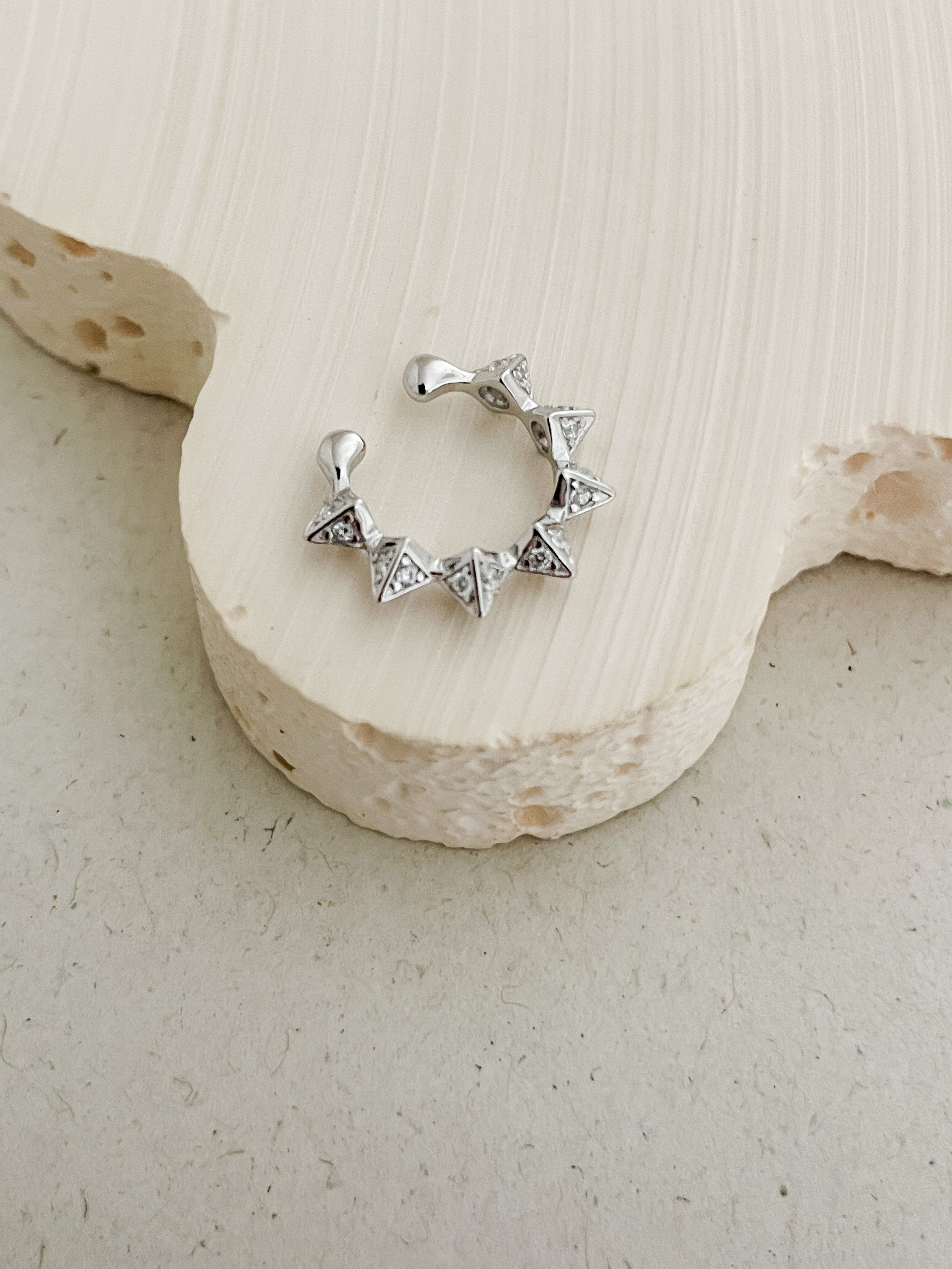 Indi Ear Cuff Silver