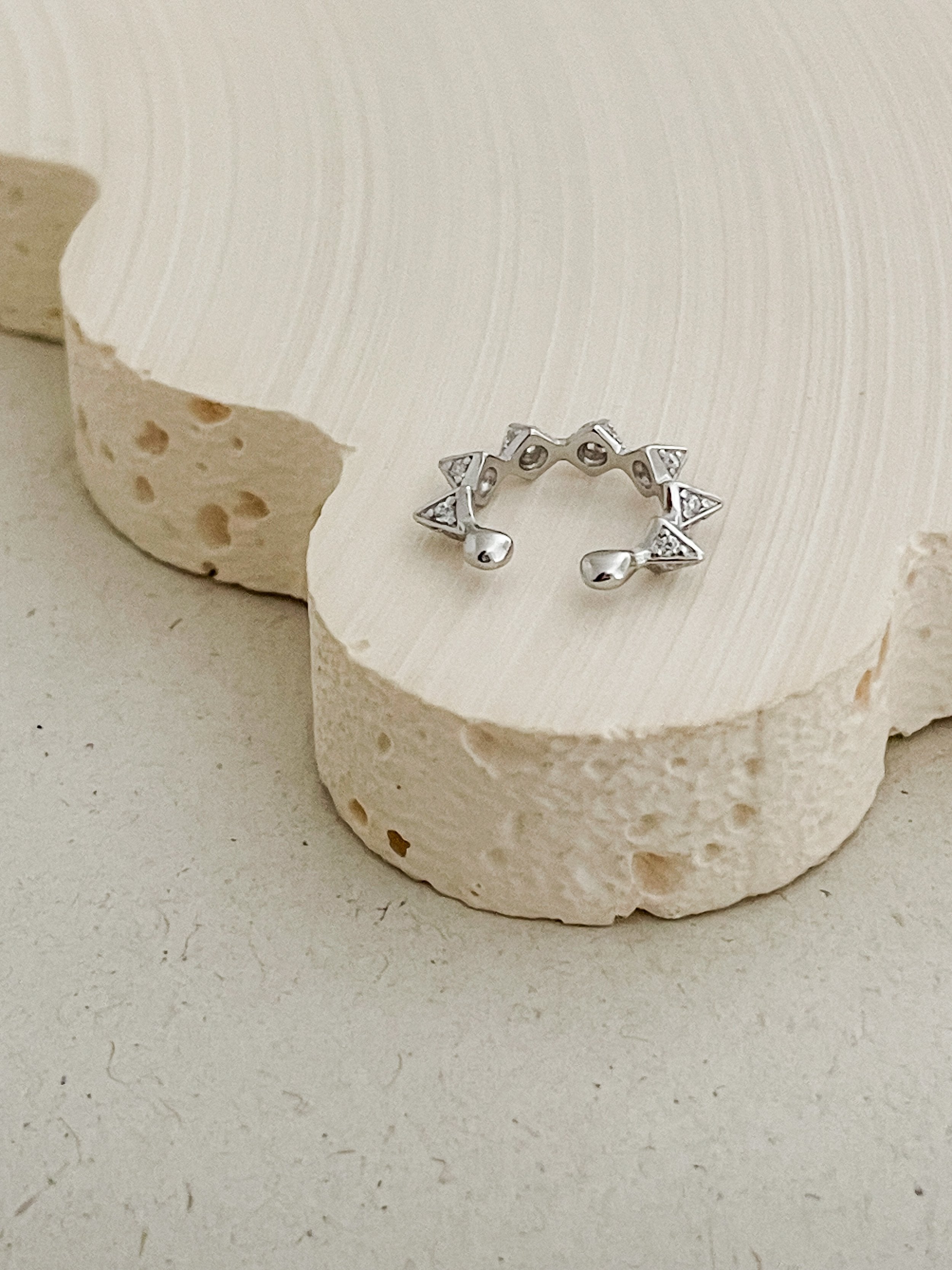 Indi Ear Cuff Silver