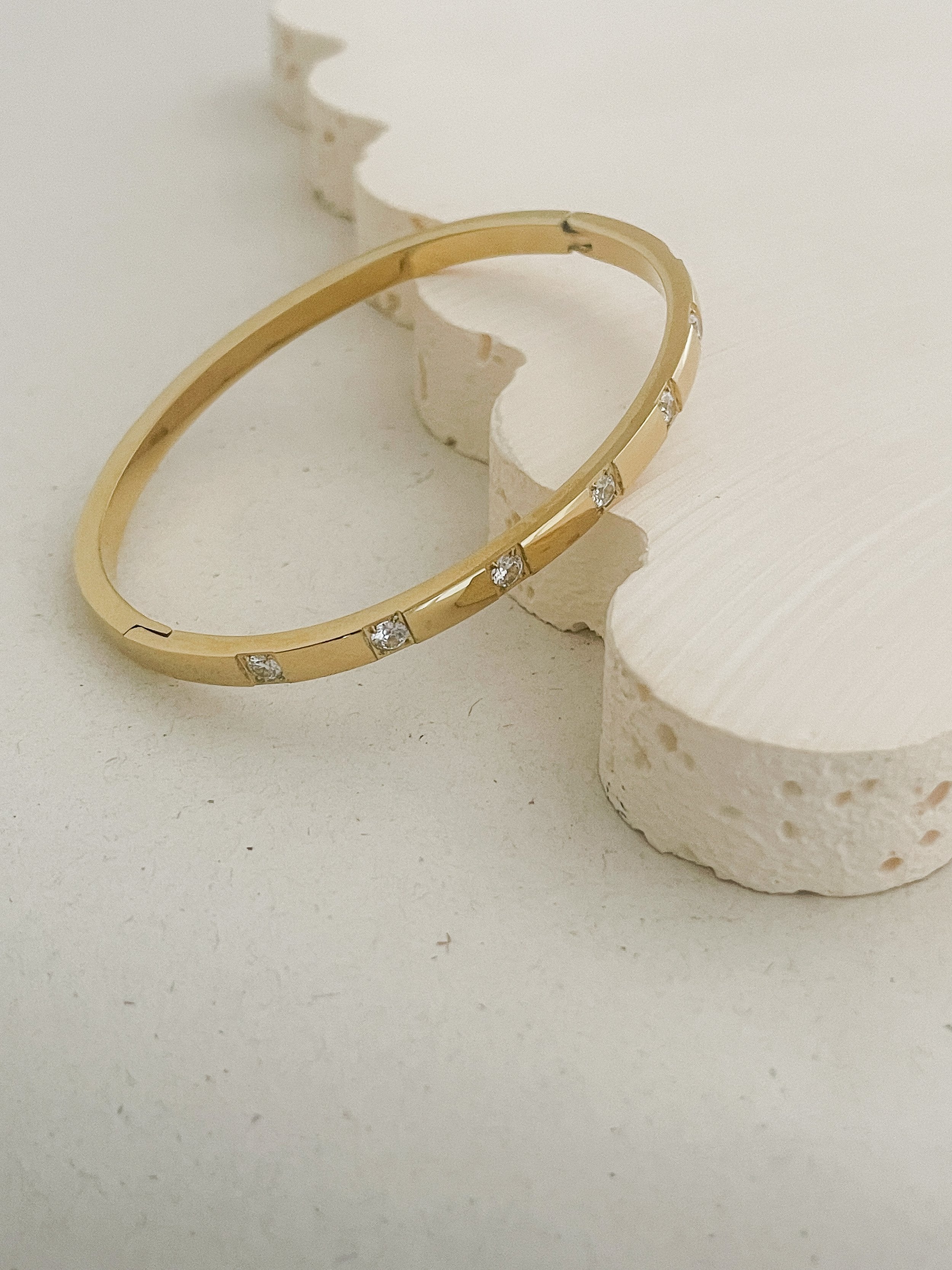 Ines Bangle Gold