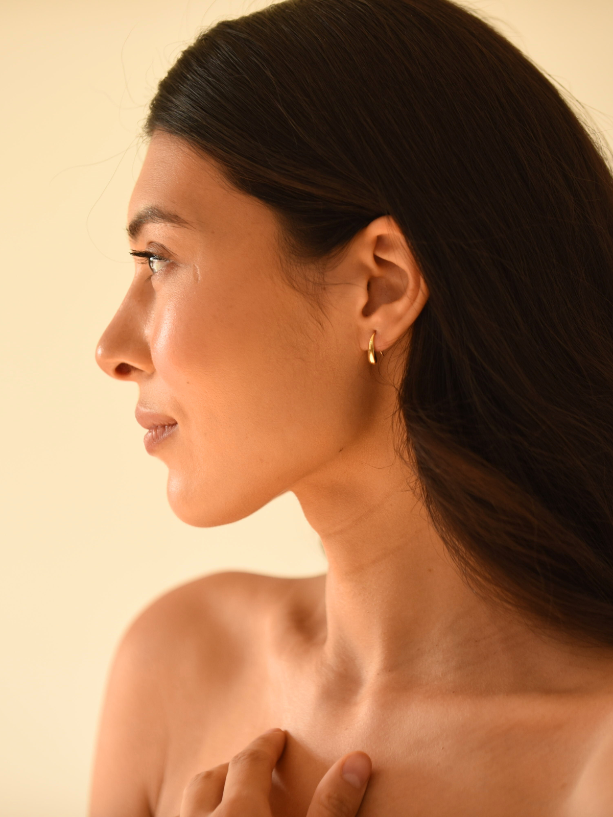 Isla Hook Earrings Gold