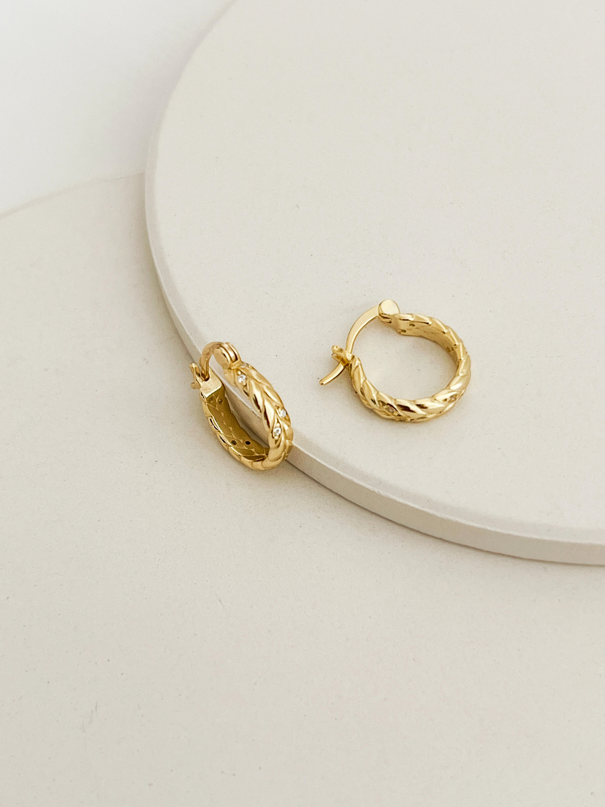 Juniper Hoops Gold
