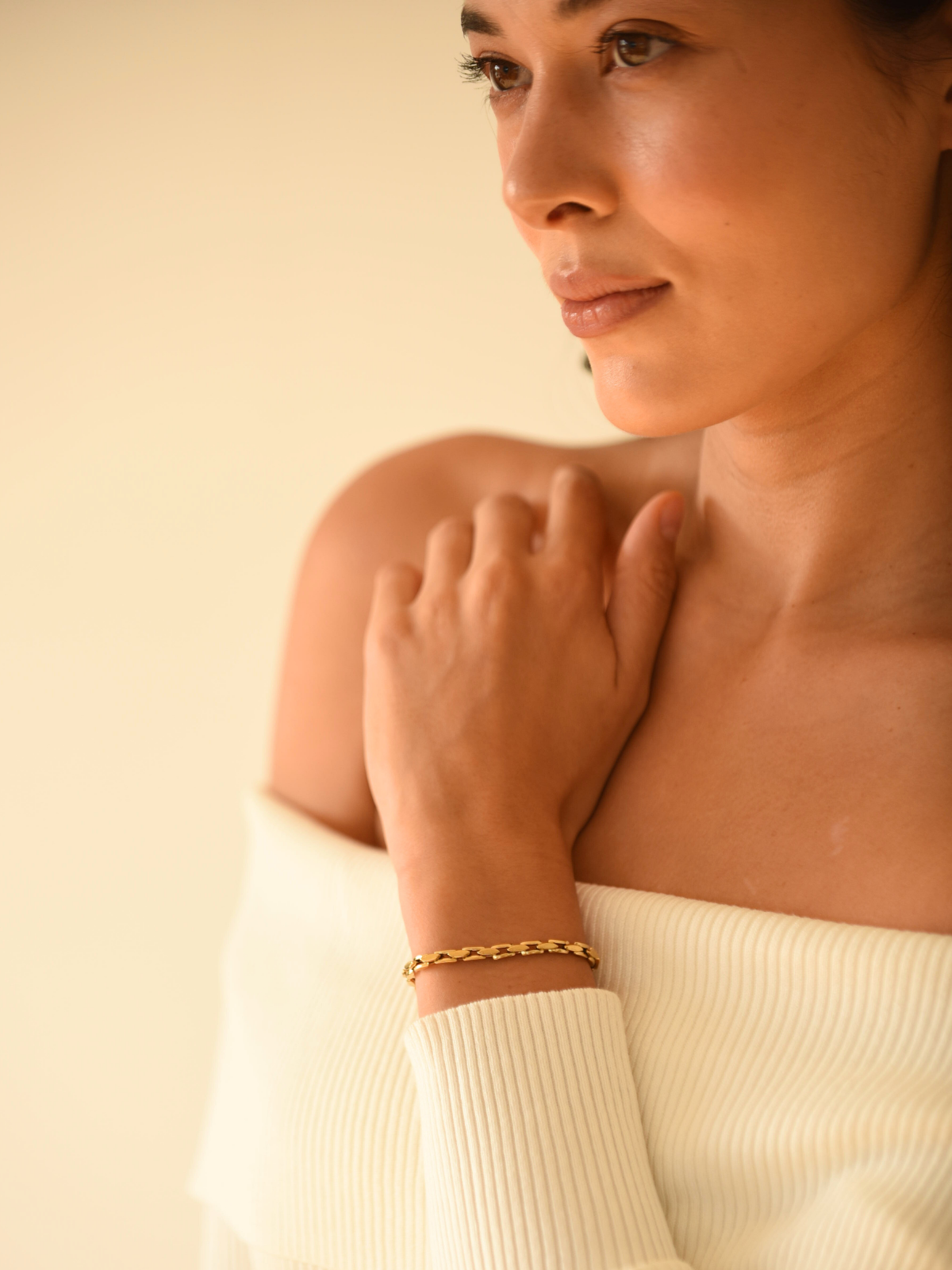 Lilly Box-Link Bracelet