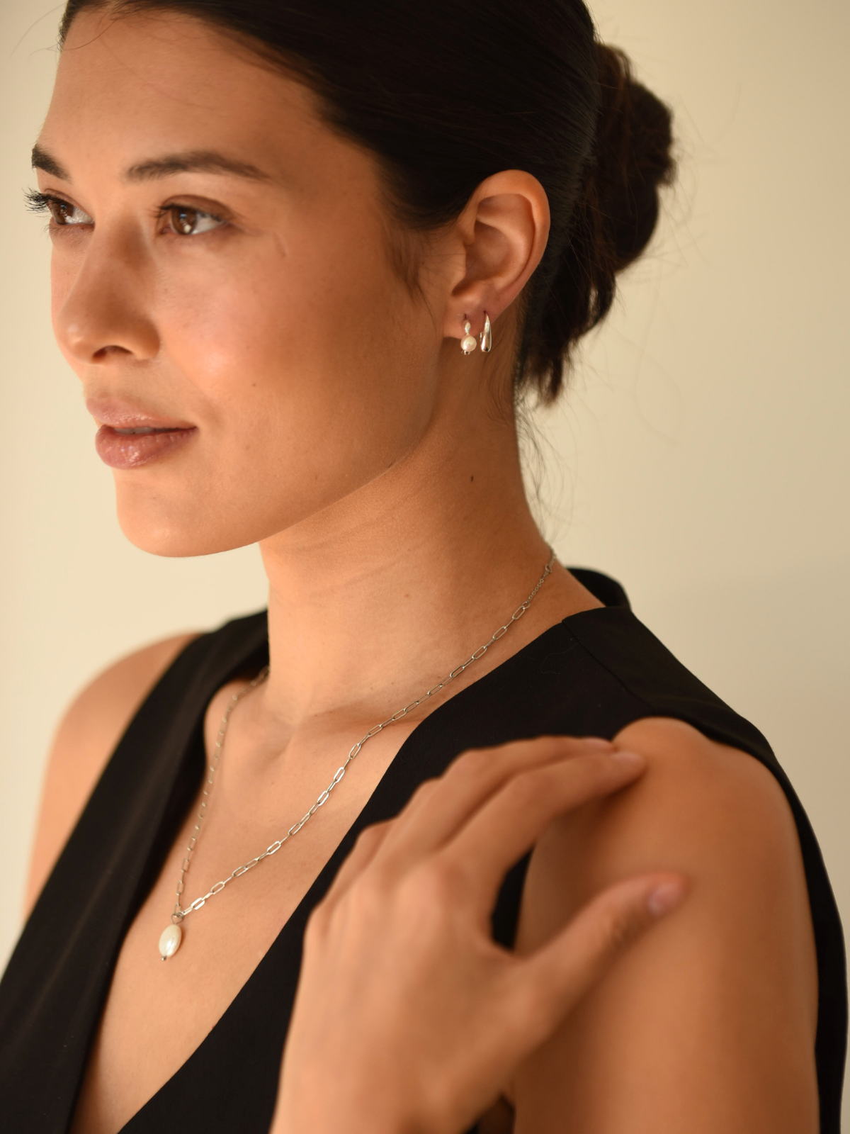 Meret Necklace Silver