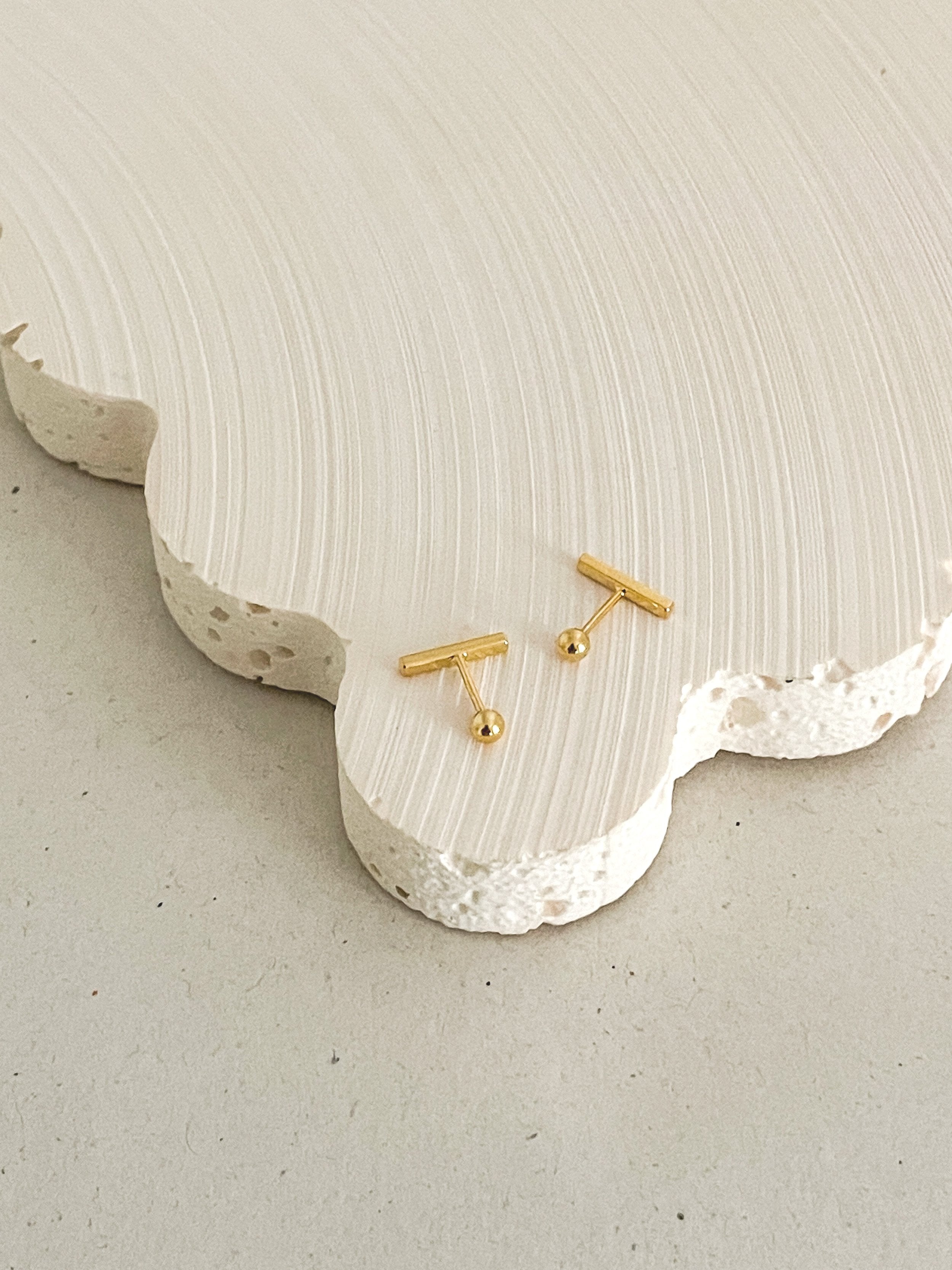 Norah Studs Gold