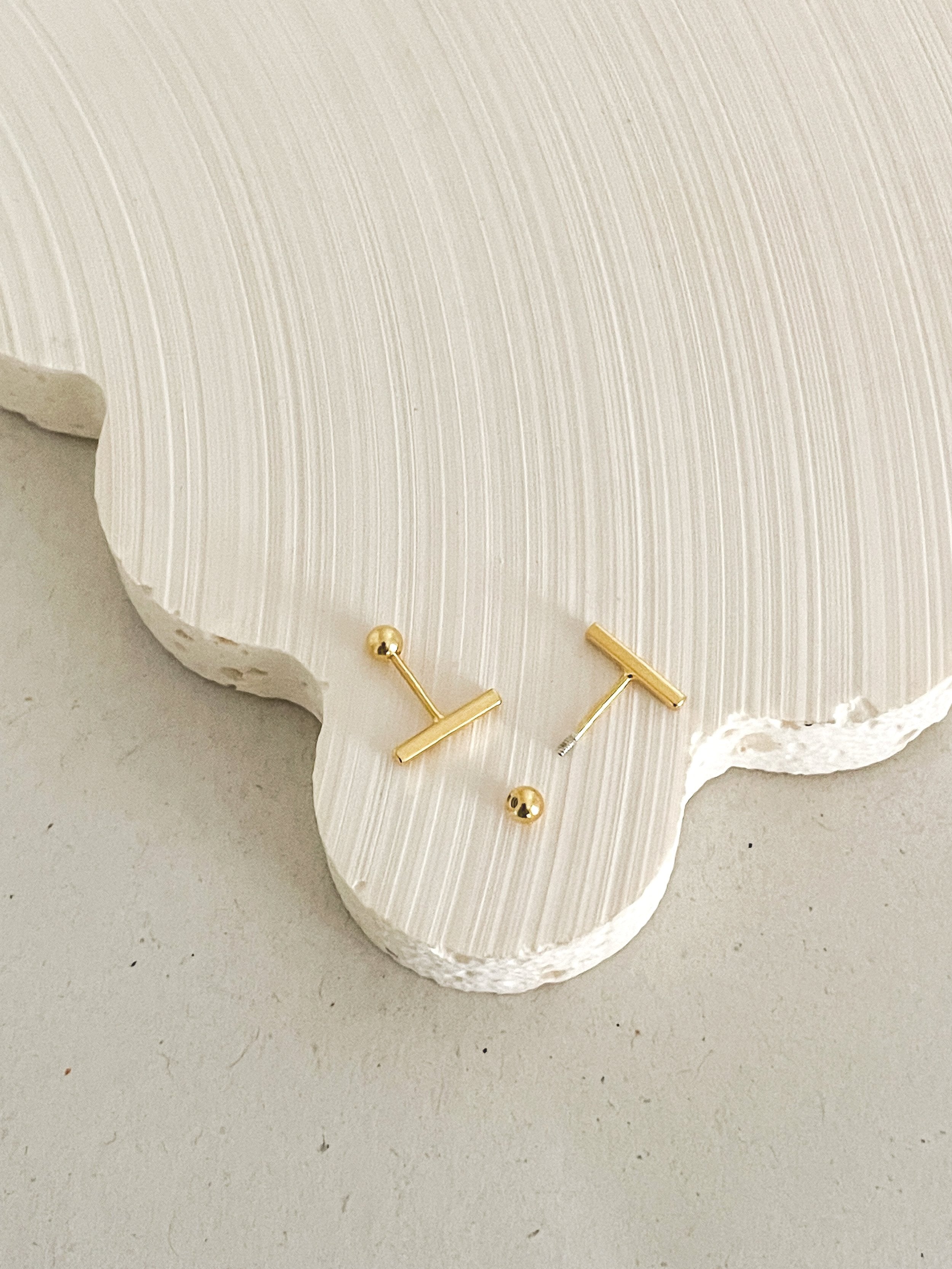 Norah Studs Gold