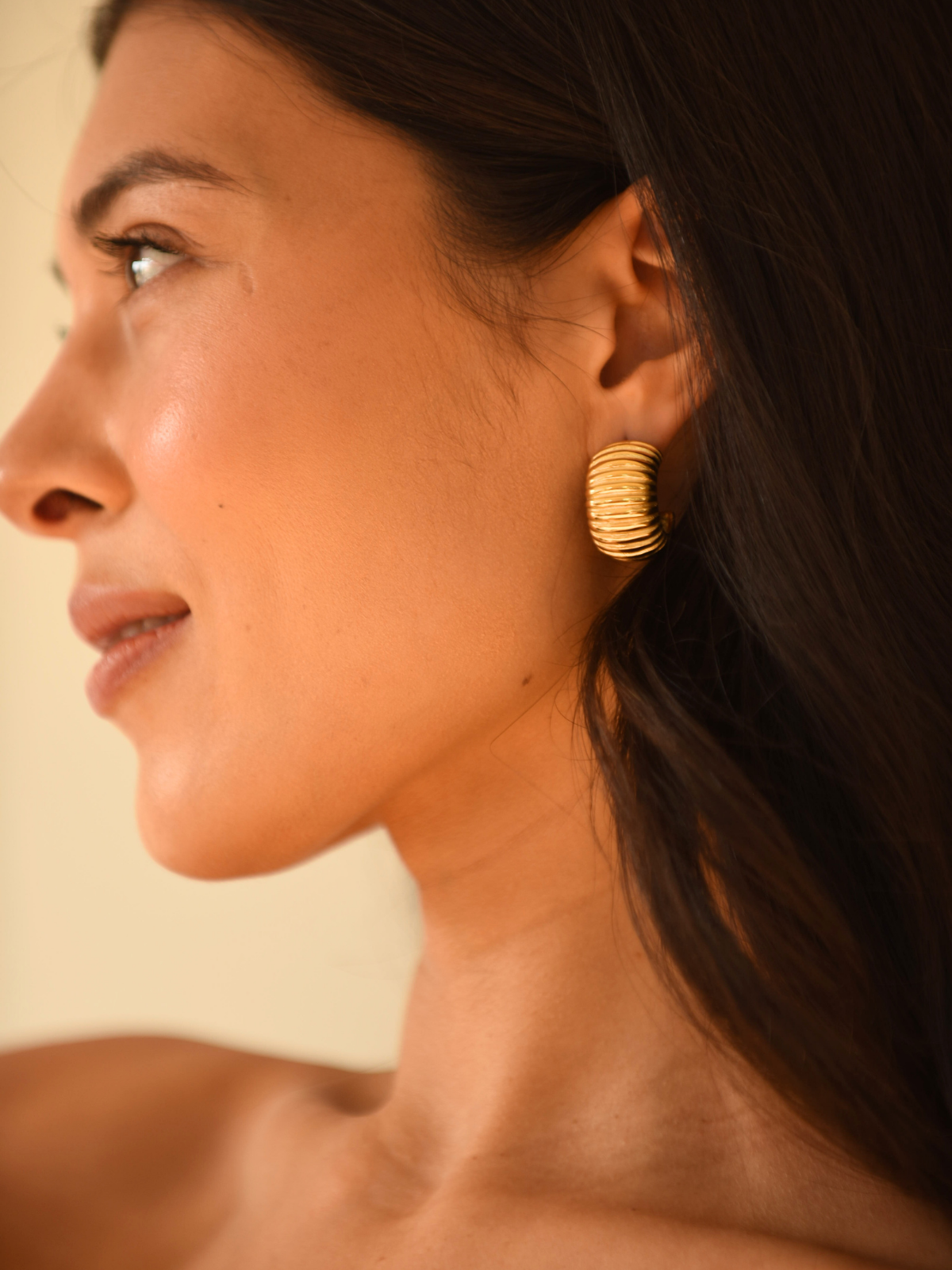 Odette Hoops Gold