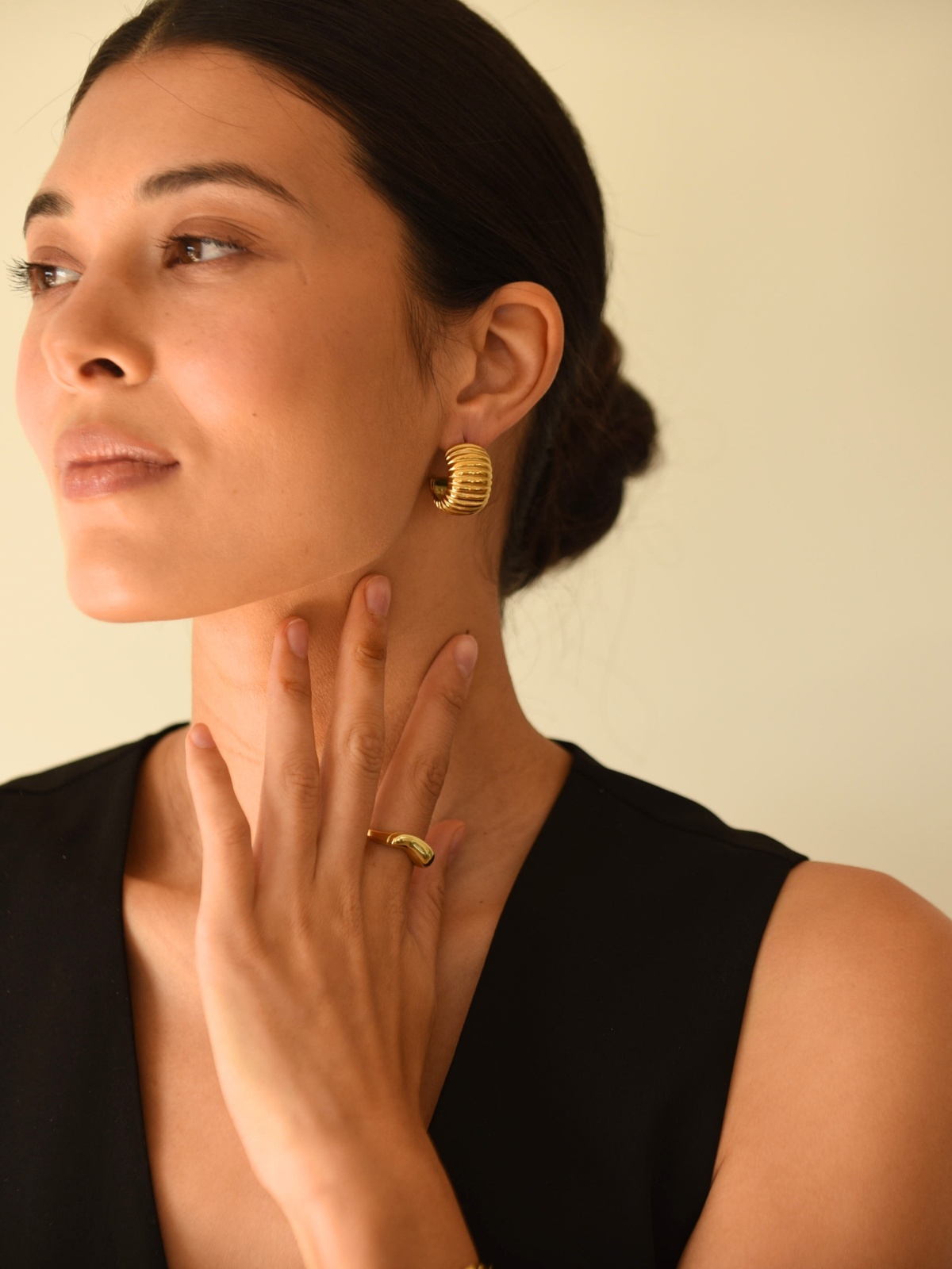 Odette Hoops Gold