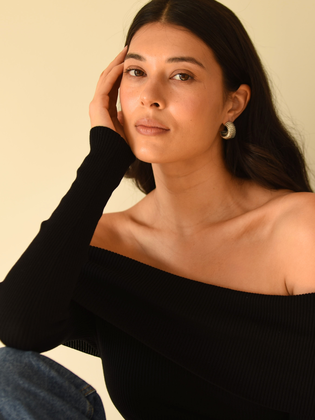 Odette Hoops Silver