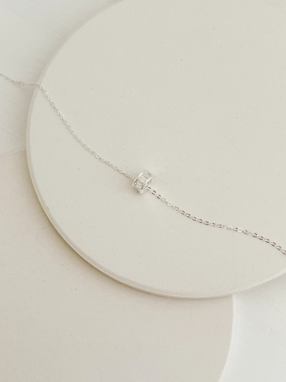 Ray Necklace Silver