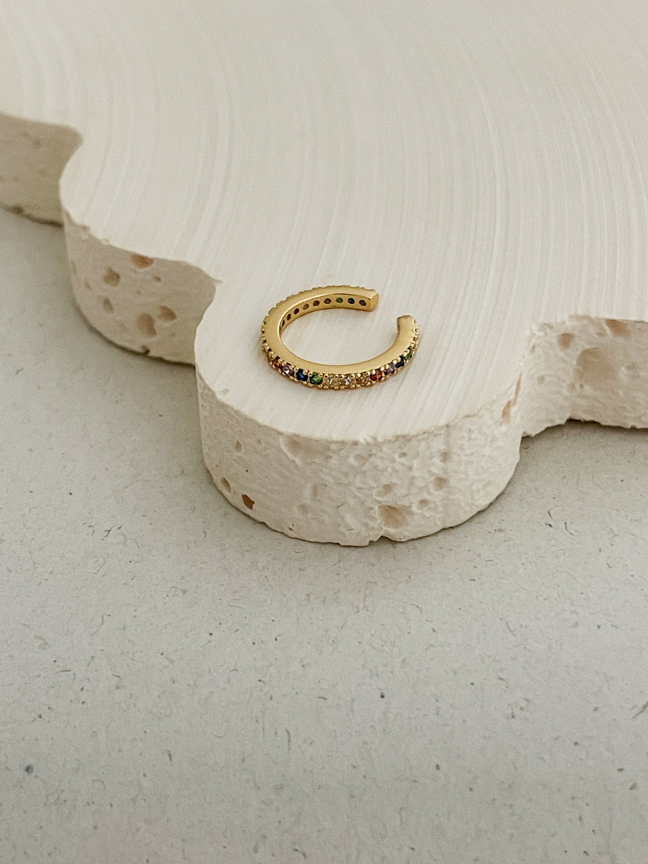Ruby Ear Cuff