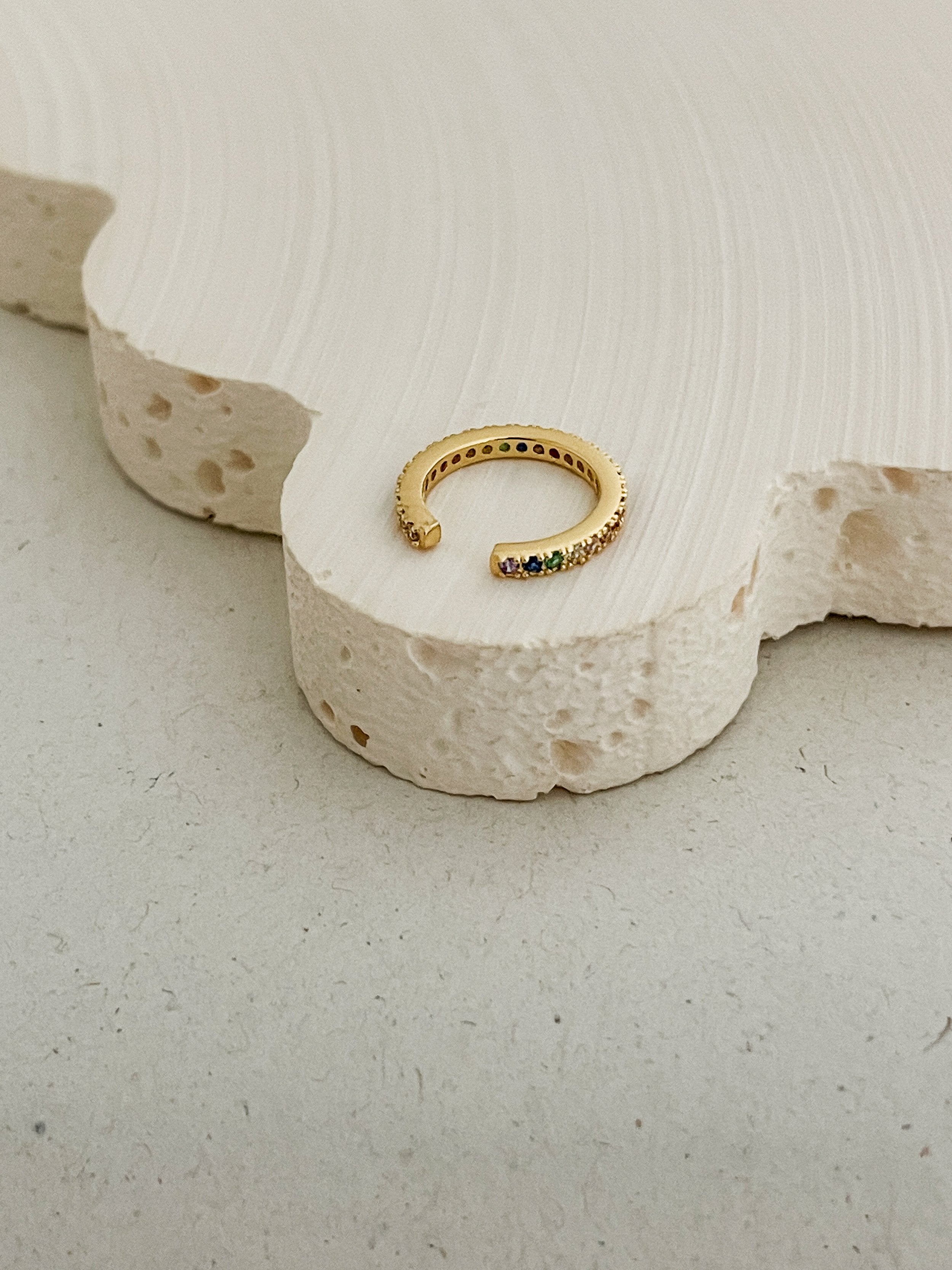 Ruby Ear Cuff
