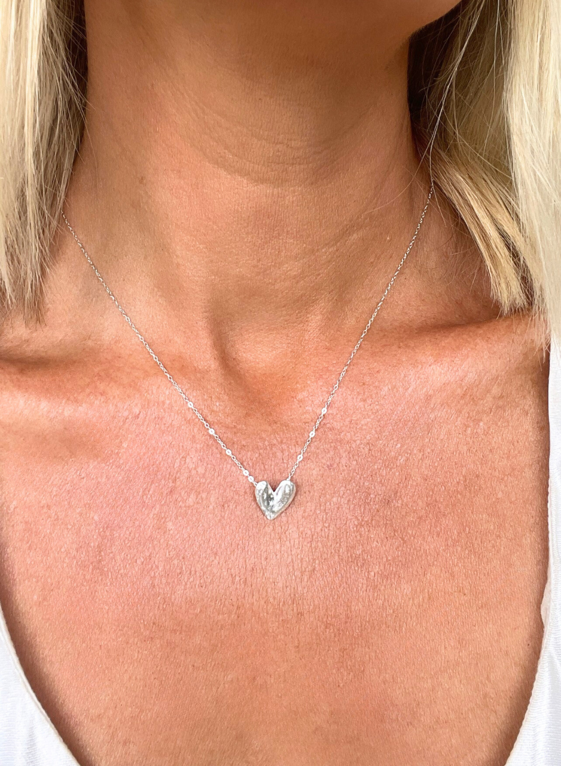 Valentina Necklace Silver