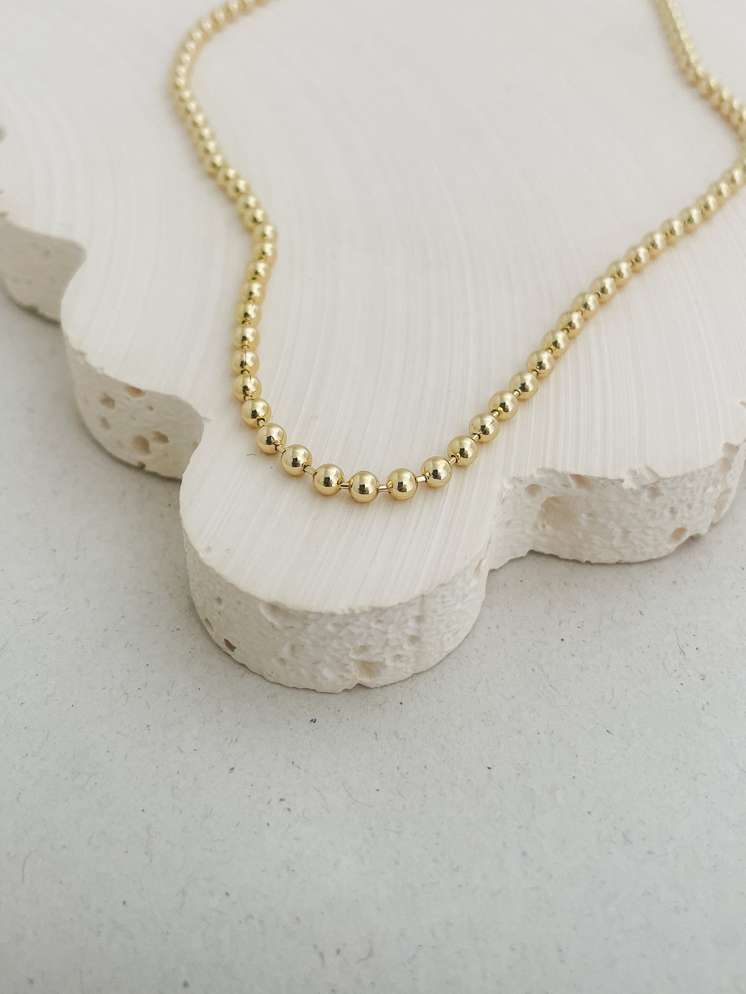 Belle Ball Chain Necklace