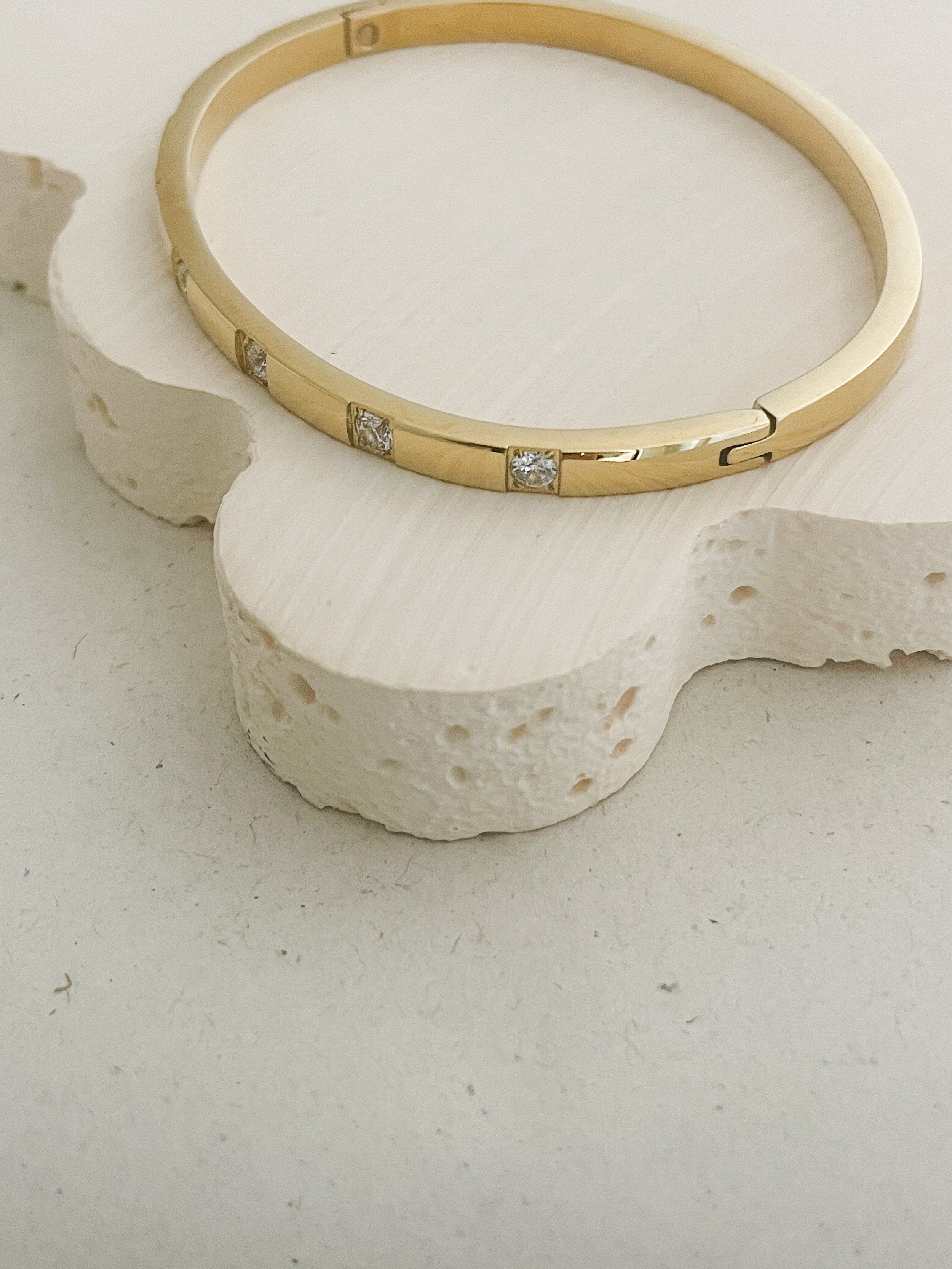 Ines Bangle Gold