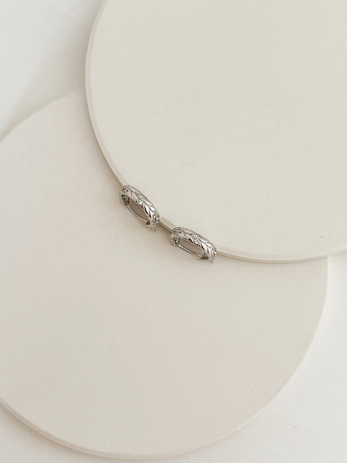 Juniper Hoops Silver